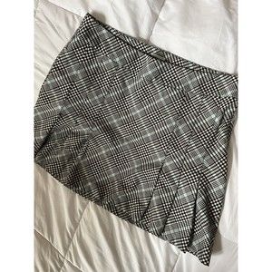 IZOD XFG Women's Blue White Plaid Pattern Athletic Golf Tennis Skirt Skort Sz 8